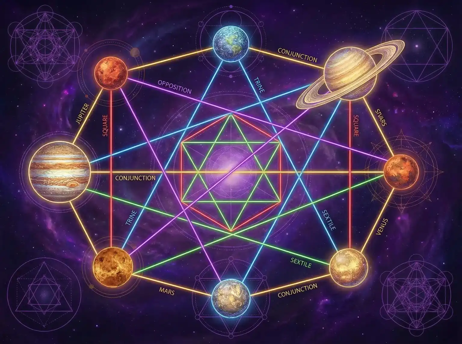 行星相位解读 - 童话村手机免费观看 | 占星学进阶